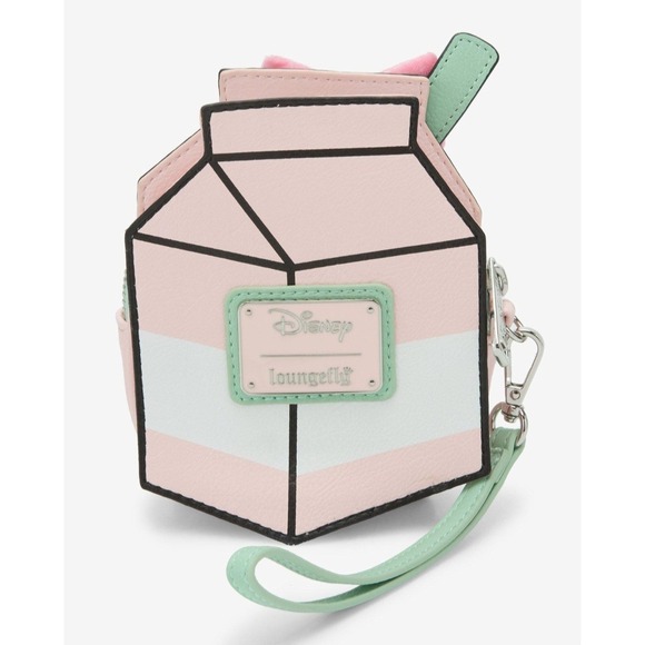Loungefly‎ Disney The Aristocats Marie Milk Carton Figural Coin Purse Wristlet! - Picture 2 of 2